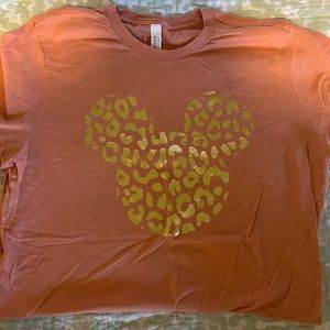 Cheetah print Mickey Shirt